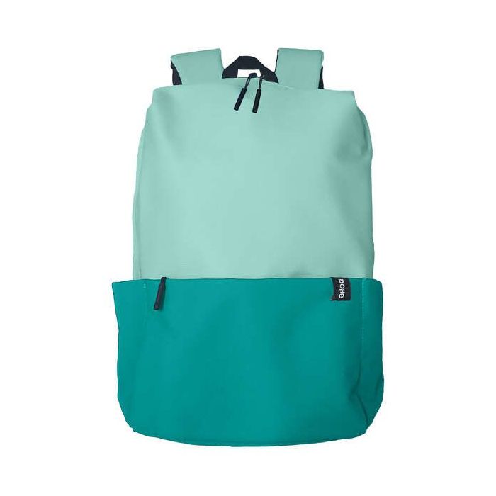 Dohe Mochila Duo - Fabricada en Poliester Impermeable - Amplio Compartimento Principal con Bolsillo para Portatil/Tablet - Tirantes Anchos y Acolchados - Espalda Reforzada