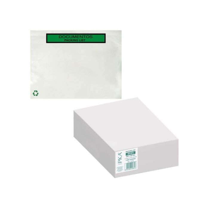 Dohe PKA Caja de 1000 Sobres Autoadhesivos para Envio de Documentos - Packing List Especial Envios