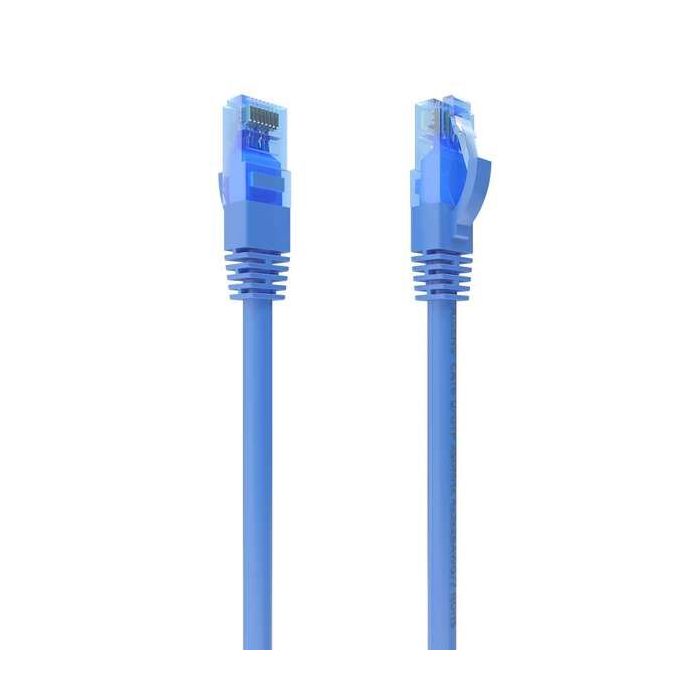 Aisens Cable de Red Latiguillo RJ45 Cat.6 UTP AWG26 CCA - 1.0m - Color Azul
