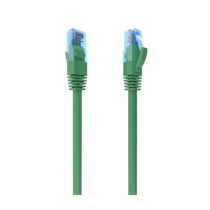 Aisens Cable de Red Latiguillo RJ45 Cat.6 UTP AWG26 CCA - 3.0m - Color Verde