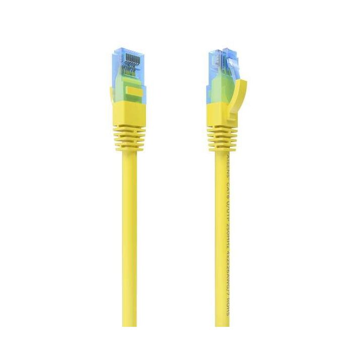 Aisens Cable de Red Latiguillo RJ45 Cat.6 UTP AWG26 CCA - 3.0m - Color Amarillo
