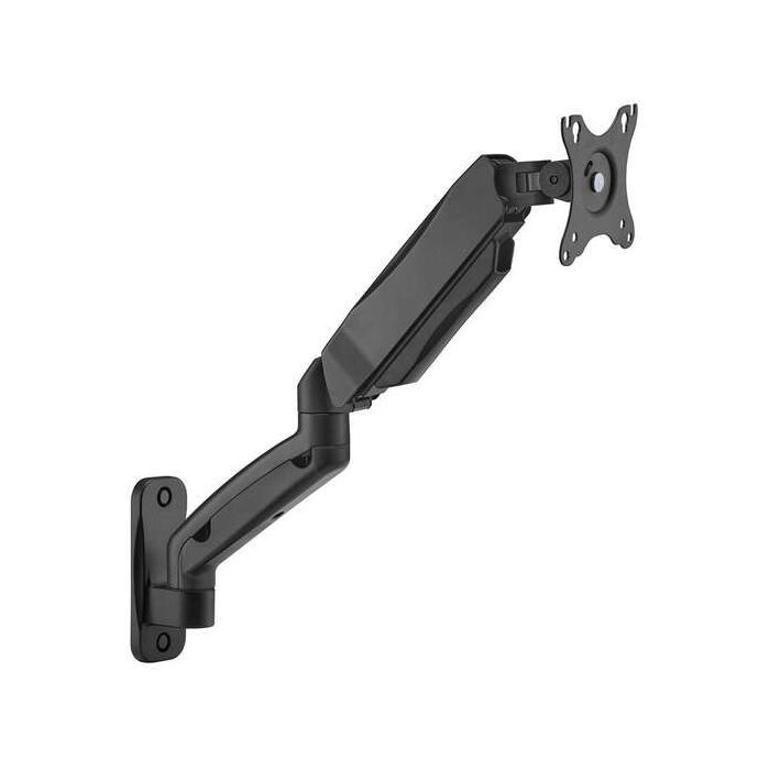 Aisens Soporte de Pared PRO Contrapeso Giratorio e Inclinable para Monitor/TV 9kg (3 Pivotes - 1 Brazo) de 17-32 - Color Negro