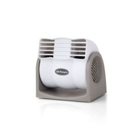 Orbegozo TM 1915 Ventilador de Sobremesa - Base Estable y Rejilla de Proteccion - 2 Velocidades de Ventilacion - Cabezal Multi Orientable - Potencia 28W