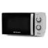 Orbegozo Mi 2118 Microondas - Capacidad 20L - Potencia 700W - 6 Niveles de Potencia - Temporizador 30min - Color Plata