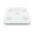 SPC Atenea Fit 3 Bascula de Baño Inteligente - Registra e Identifica hasta 10 Usuarios - Diseño de Cristal - Pantalla LED - Activacion Tactil - Capacidad 180kg