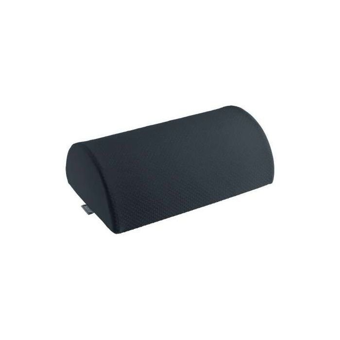 Leitz Ergo Cosy Reposapies de Escritorio - Promueve una Postura Saludable - Mejora la Circulacion - Funda Lavable - Para Usar con Calcetines o Descalzo - Color Gris Oscuro