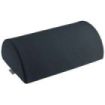Leitz Ergo Cosy Reposapies de Escritorio - Promueve una Postura Saludable - Mejora la Circulacion - Funda Lavable - Para Usar con Calcetines o Descalzo - Color Gris Oscuro