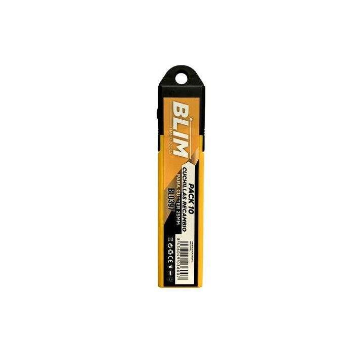 Blim Pack 10 Cuchillas Recambio para Cutters 25mm