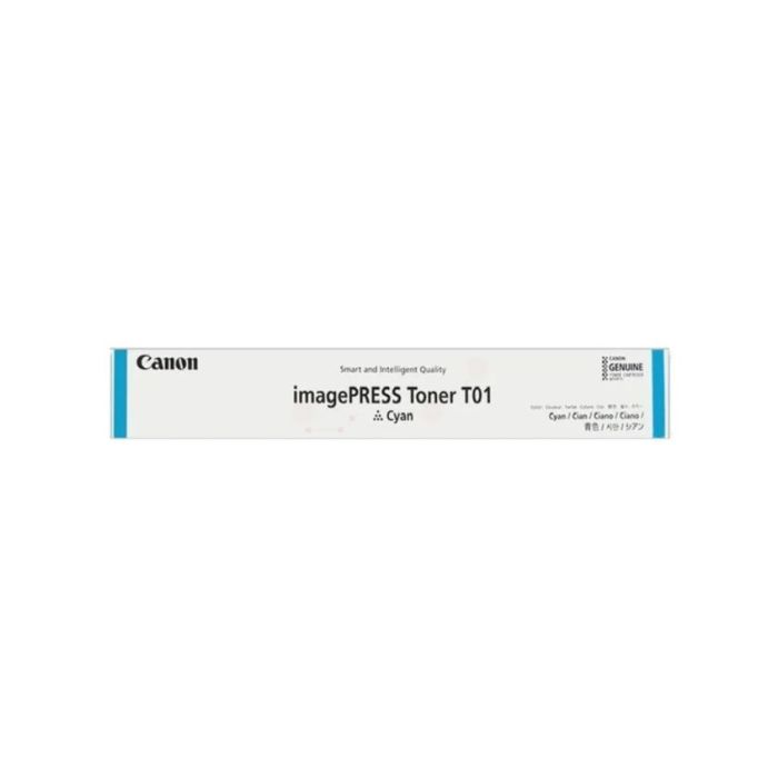 Canon imagePRESS T01 Cyan Cartucho de Toner Original - 8067B001