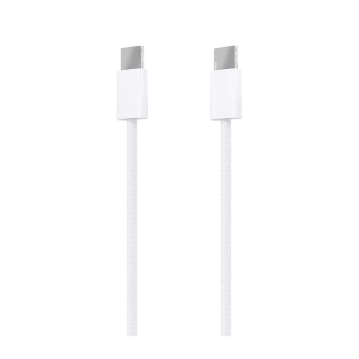 Aisens Cable USB 2.0 3A 60W Apple - Tipo USB-C/M-USB-C/M - 1.0m