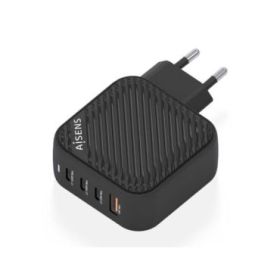 Aisens Cargador GAN 100W - 3xUSB-C PD3.0 QC4.0 - 1xUSB-A QC3.0
