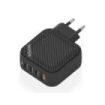 Aisens Cargador GAN 100W - 3xUSB-C PD3.0 QC4.0 - 1xUSB-A QC3.0