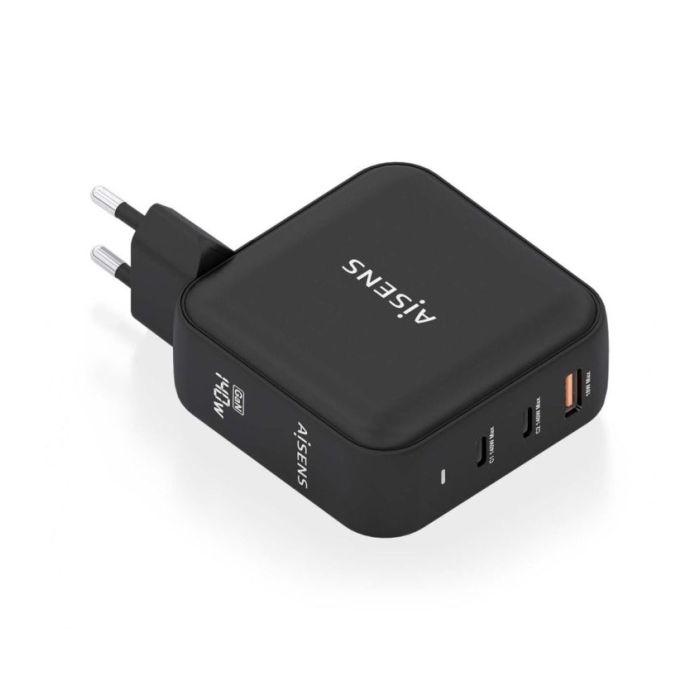 Aisens Cargador GAN 140W - 2xUSB-C PD3.1 QC4.0 - 1xUSB-A QC3.0