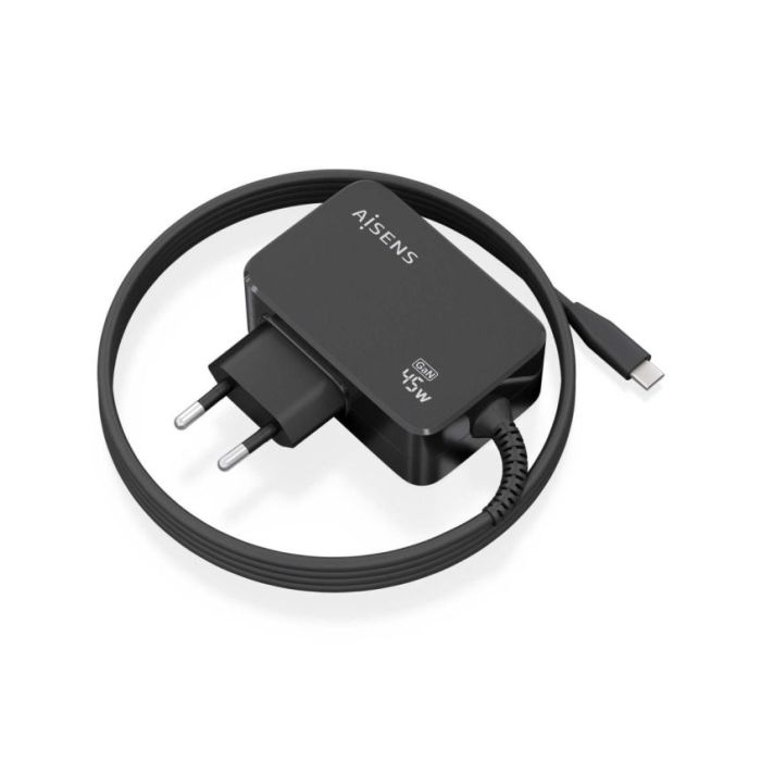 Aisens Cargador GAN 45W PD3.0 1xUSB-C 1.8m