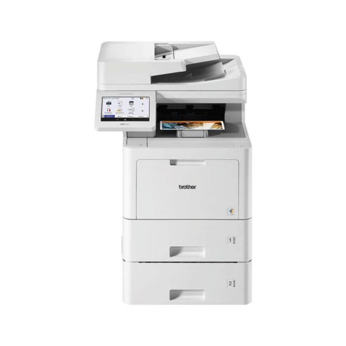 Brother MFC-L9670CDN Impresora Multifuncion Laser Color Duplex Fax 40ppm + Bandeja Adicional de 500 Hojas