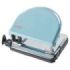 Petrus 52 Retro Taladro Perforador Metalico - Hasta 20 Hojas - Marcas de Formato - Facil Vaciado - Punzones 5.5mm - Color  Fondant Blue