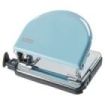 Petrus 52 Retro Taladro Perforador Metalico - Hasta 20 Hojas - Marcas de Formato - Facil Vaciado - Punzones 5.5mm - Color  Fondant Blue