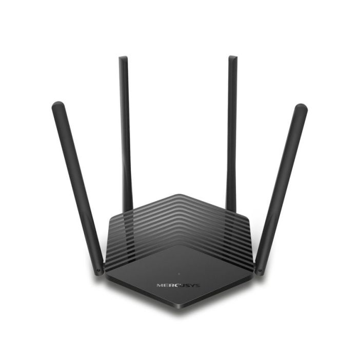 Mercusys MR60X Router Inalambrico WiFi 6 Doble Banda - 3 Puertos 10/100/1000Mbps - 4 Antenas 5dBi