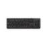 NGS Teclado con 12 Teclas Multimedia - Cable de 1.4m - QWERTY Italiano - Color Negro