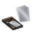 Ingraf Pack de 100 Fundas Multifuncional Cristal Extra Cj - Transparente - Ideal para Carpetas de Anillas - Acabado Cristal y Granulado