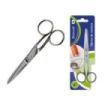 Bismark Tijera de Costura  Acero Inoxidable 15.2cm - Fijacion por Tornillo - Presion Constante Entre Hojas - Presentacion en Blister - Color Plata