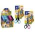 Bismark Kids Soft Flex Expositor de 24 Tijeras Escolares - Mangos Extra Flexibles - Punta Roma - Acero Inoxidable - Dos Diseños Disponibles - Colores Surtidos