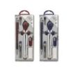 Bismark Compas Micrometrico con Portaminas - Incluye Portaminas de 0,5 con Tubo de Minas - Presentado en Estuche de Plastico - Colores Surtidos