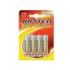 Jupiter Pack de 4 LR6 Pila Alcalina - Alta Tecnologia - Fiabilidad - Elevado Rendimiento - Maximas Prestaciones - Seguras y No Contaminantes - Color Varios
