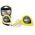 Bismark Flexometro 3m Resistente para Hogar y Oficina - Cinta para la Muñeca - Incluye Freno - Color Amarillo