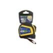 Bismark Flexometro 7.5m Carcasa Reforzada Extra Fuerte de Goma - Freno y Cinta para Colgar - Color Negro