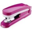 Novus Evolution E 25 Fresh Grapadora + Caja de 200 Grapas 24/6 - Hasta 25 Hojas - Grapado Cerrado, Abierto y Clavado - Color Fucsia