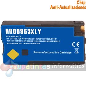 HP 963XL Amarillo Cartucho de Tinta Genérico - Reemplaza 3JA29AE/3JA25AE (Chip Anti-Actualizaciones)