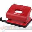 Dohe Taladro Perforador Metalico - Hasta 16 Hojas - Guia y Deposito - Color Rojo