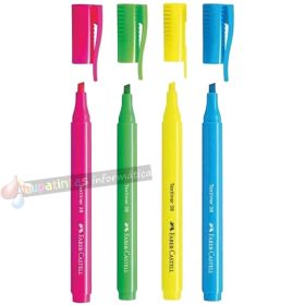 Faber-Castell Textliner 38 Pack 4 Marcadores Fluorescentes - 3