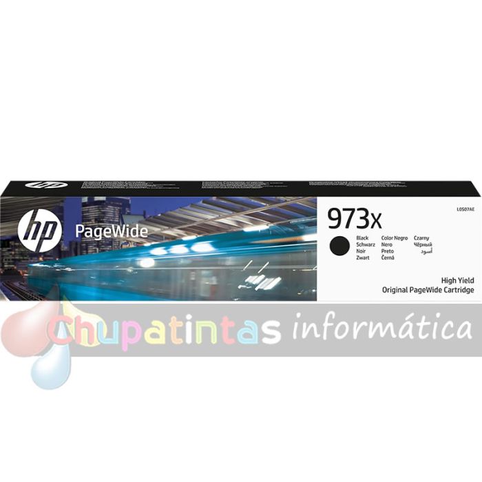 HP 973X Negro Cartucho de Tinta Original - L0S07AE