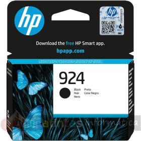HP 924 Negro Cartucho de Tinta Original - 4K0U6NE