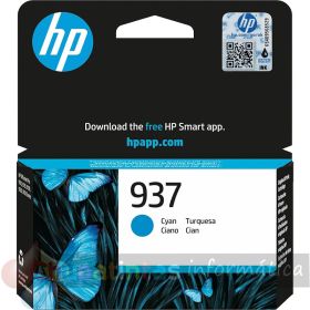HP 937 Cian Cartucho de Tinta Original - 4S6W2NE