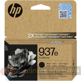 HP 937e Negro Cartucho de Tinta Original - 4S6W9NE