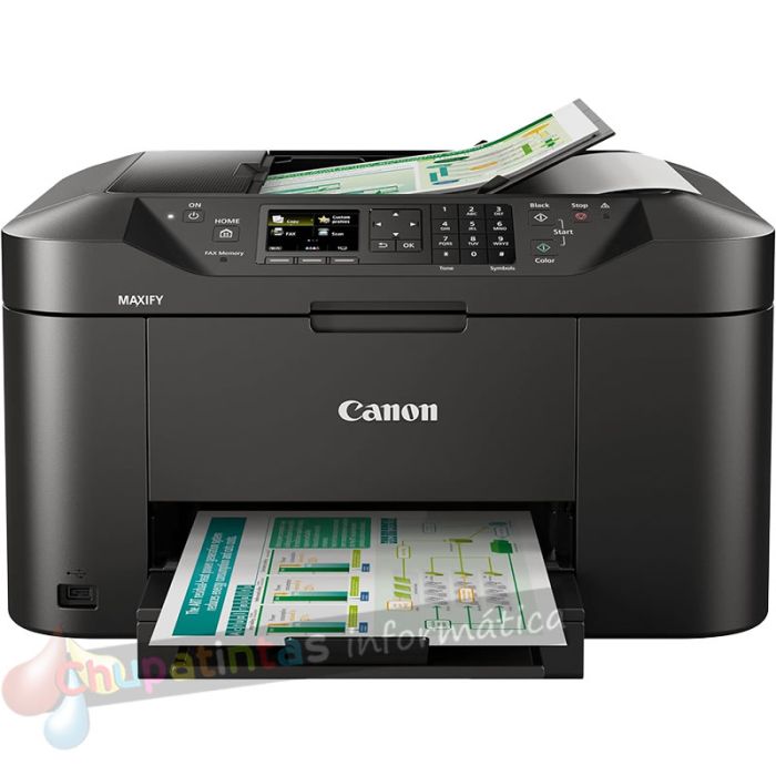 Canon Maxify MB2150 Impresora Multifunción Color Wifi Dúplex Fax 19ppm-3
