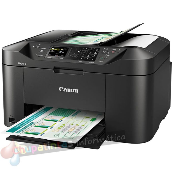 Canon Maxify MB2150 Impresora Multifunción Color Wifi Dúplex Fax 19ppm-4
