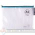 Apli Expositor de Zipper Bags - 80 Unidades en 4 Medidas Surtidas - 5 Colores Resistentes - Goma Eva Transparente-5