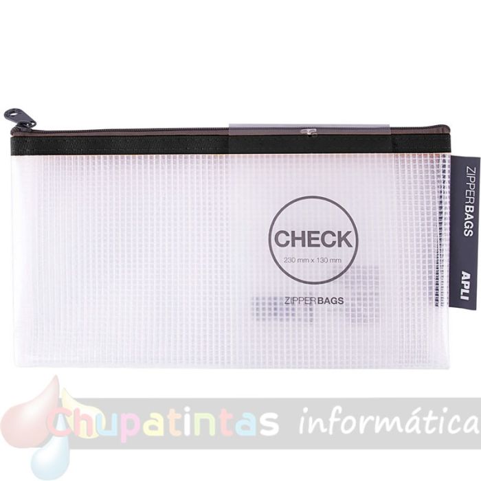 Apli Expositor de Zipper Bags - 80 Unidades en 4 Medidas Surtidas - 5 Colores Resistentes - Goma Eva Transparente-6