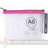 Apli Pack de 20 Sobres A6 Porta-Todo de Goma Eva con cremallera en 5 colores surtidos-5