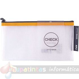 Apli Pack de 20 Sobres check Porta-Todo de Goma Eva con cremallera en 5 colores surtidos-3