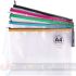 Apli Pack de 20 Sobres A4 Porta-Todo de Goma Eva con cremallera en 5 colores surtidos-1