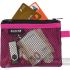 Lietz WOW Bolsa Porta-Todo Pequeña 105x6x140mm lavable con cremallera color fucsia-2