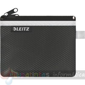 Lietz WOW Bolsa Porta-Todo Pequeña 105x6x140mm lavable con cremallera color negro-1