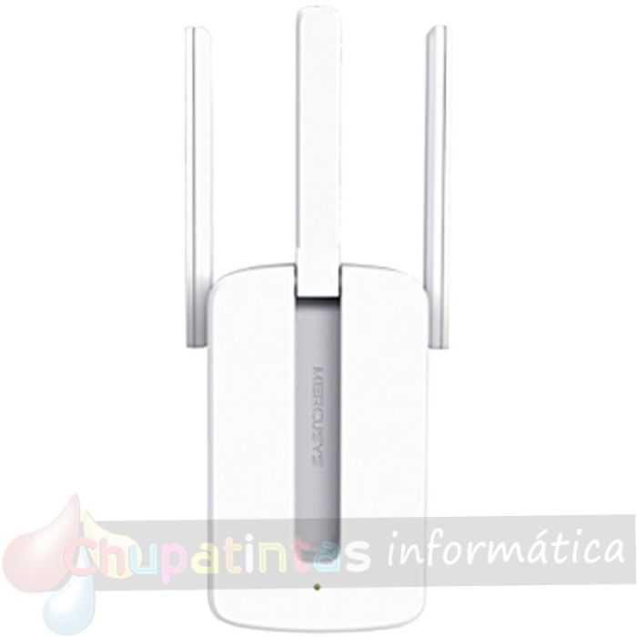 Mercusys Repetidor Amplificador Extensor de Red Wifi - Hasta 300Mbps - Tecnología MIMO - Botón WPS - 3 Antenas Externas-1