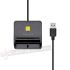 Aisens Lector de Tarjeta Inteligente DNI con Lector de Tarjetas SIM - SD - Micro SD - MMC - RS-MMC - MMC Micro - Color Negro-2