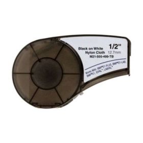 BRADY BMP21 NEGRO/BLANCO ETIQUETAS DE NYLON GENERICAS M21-500-499-TB